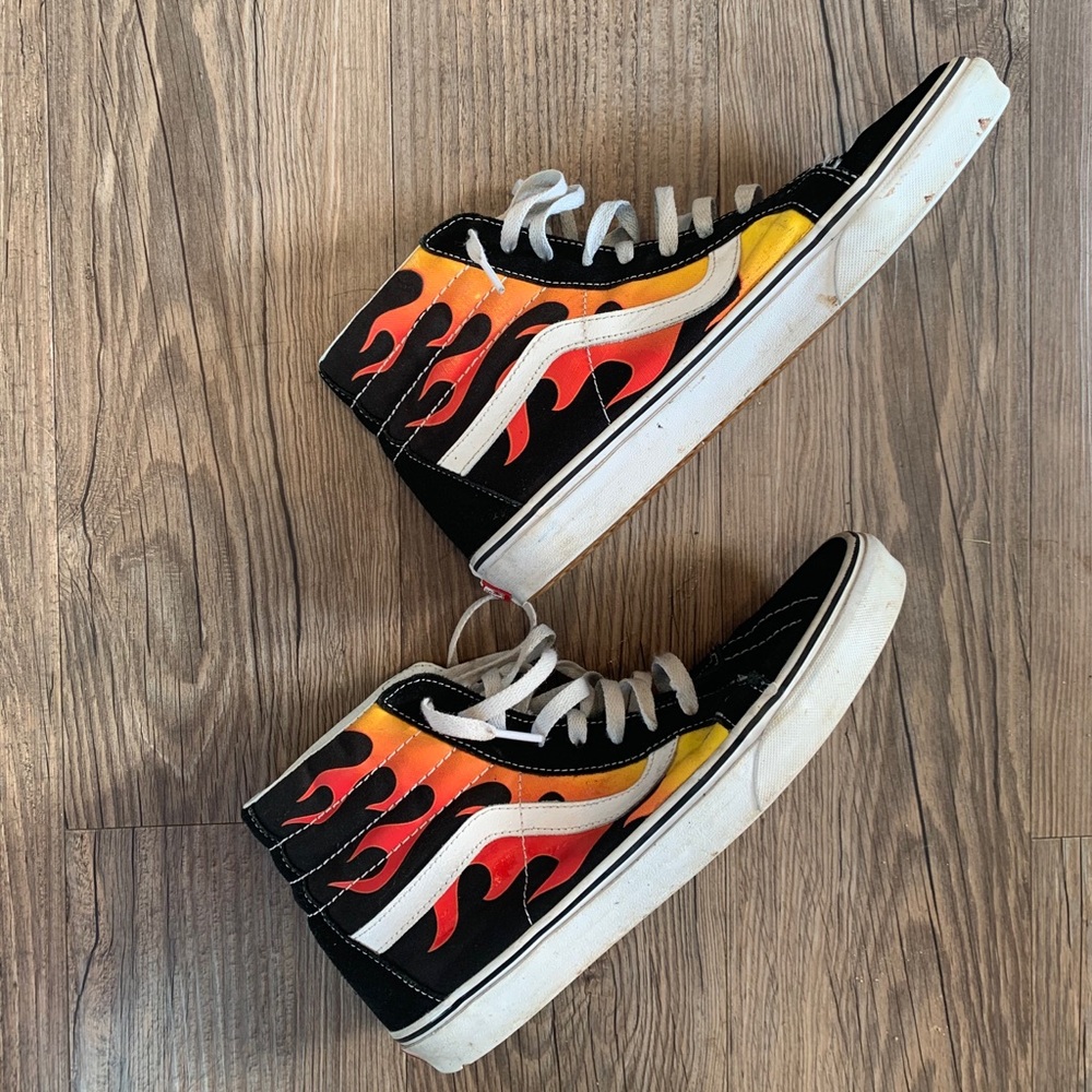Vans flame